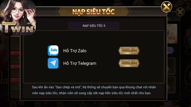 Hướng dẫn nạp tiền 5 Hướng dẫn nạp tiền siêu tốc