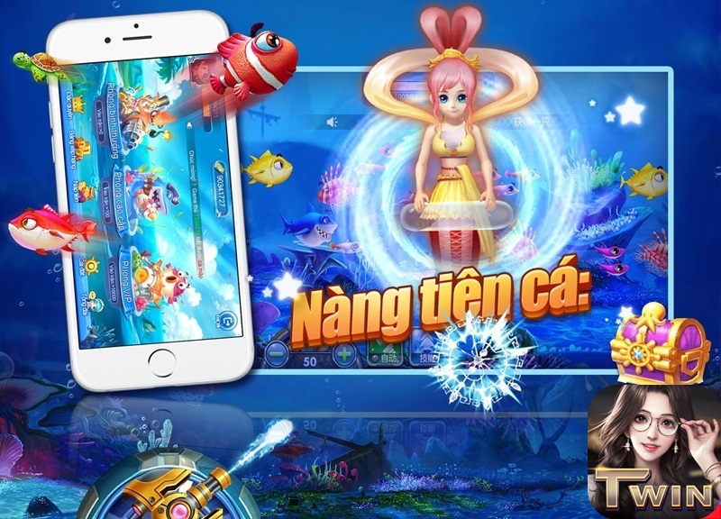 Bắn cá Kim Cương Twin68: Siêu phẩm số 1 săn xu cực đã 3 Bắn cá Kim Cương Twin68 online