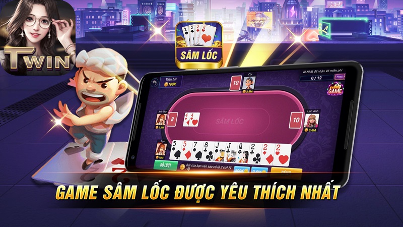 Sảnh game bài Twin68: Game hot cực đã, không lo đi xa 4 game bài Sâm lốc