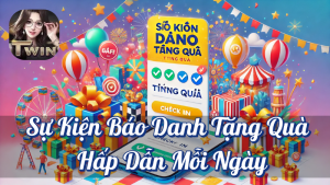 Sự Kiện Báo Danh Tặng Quà tại Twin68 - Cơ Hội Nhận Quà Hấp Dẫn Mỗi Ngày 8 Sự kiện báo danh tặng quà hấp dẫn mỗi ngày Twin68