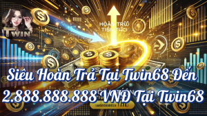 Siêu Hoàn Trả Tại Twin68 Đến 2.888.888.888 VNĐ Tại Twin68 3 Siêu hoàn trả tại Twin68 đến 2.888.888.888 VNĐ tại Twin68