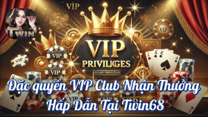 Đặc quyền VIP Club Nhận Thưởng Hấp Dẫn Tại Twin68 2 Đặc quyền VIP Club nhận thưởng hấp dẫn tại Twin68