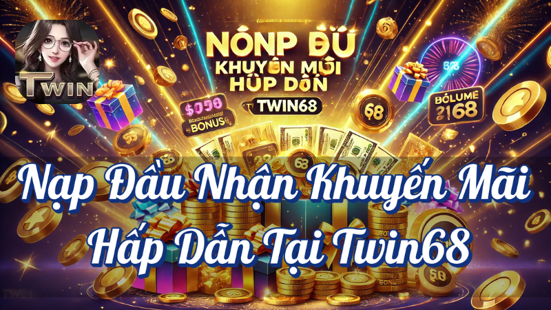 Nạp đầu nhận khuyến mãi hấp dẫn tại Twin68